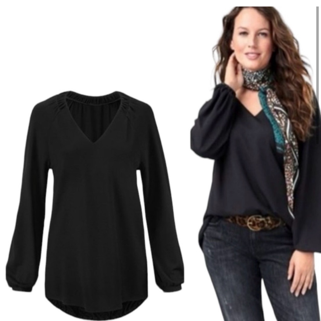 Cabi Black Swanky Top